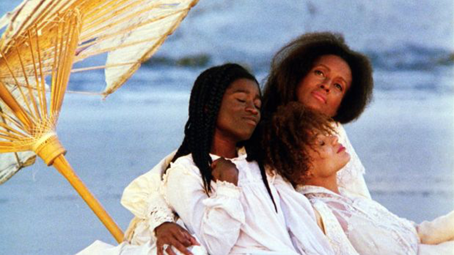 three women on the beach