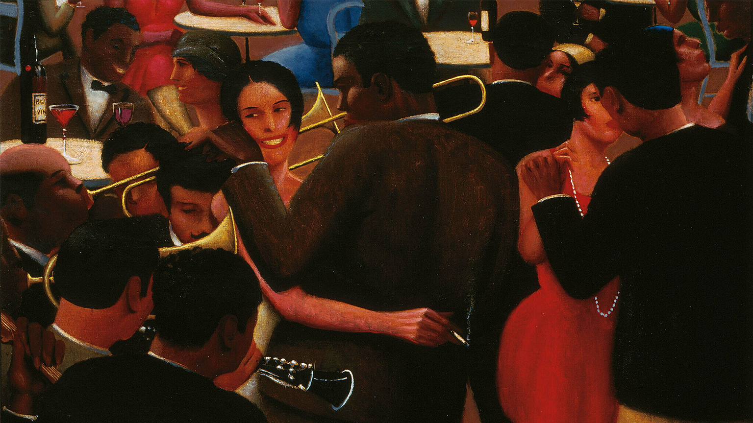 Blues, painting by Archibald Motley