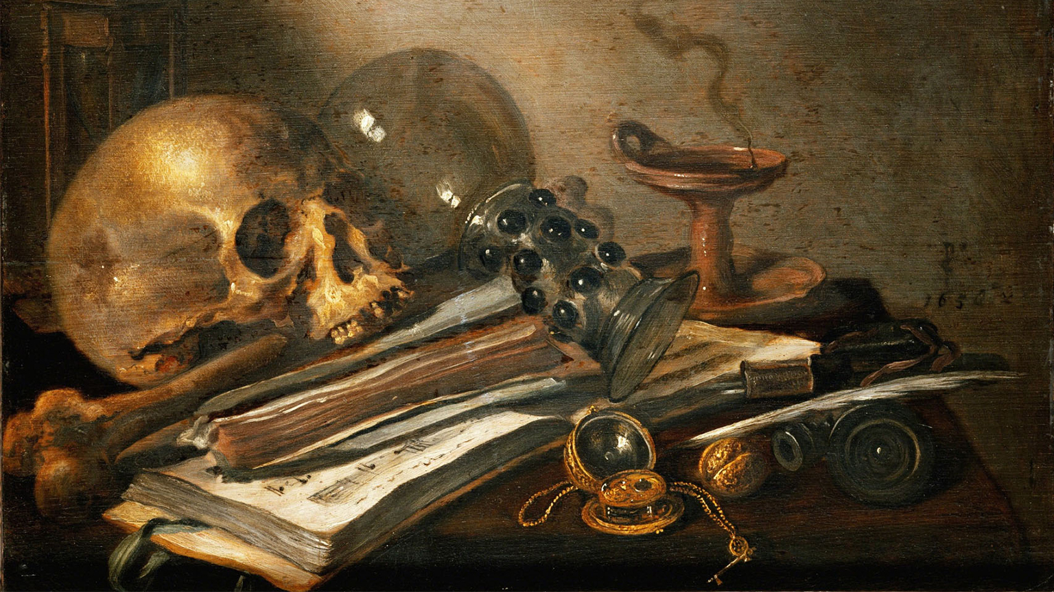 Vanitas Still-Life, 1656 by Pieter Claesz